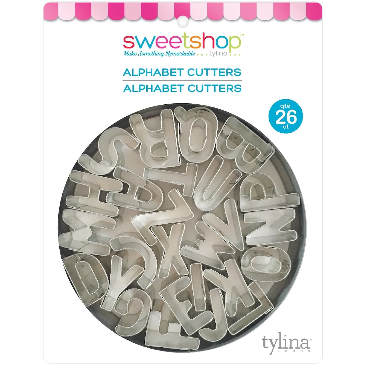 Sweetshop™ Mini Alphabet Fondant Cutters